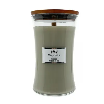 WoodWick Large Hourglass Candle Fireside 610 g