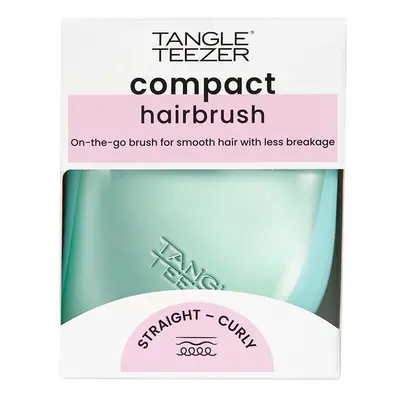 Tangle Teezer® Compact Styler Hairbrush Teal Matte Chrome