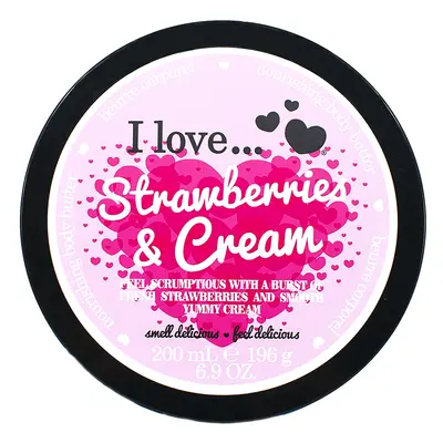 I love Body Butter Strawberries & Cream 200 ml