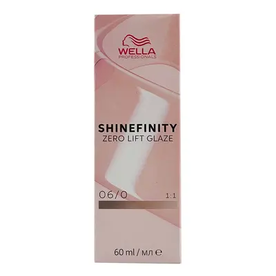 Wella Professionals Shinefinity Zero Lift Glaze 60 ml demi-permanentní barva 06/0 Dark Blonde Na