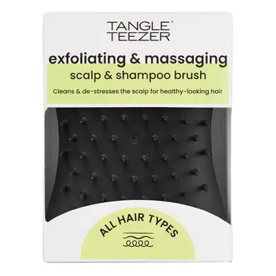 Tangle Teezer The Scalp Exfoliator & Massager Onyx Black Hairbrush