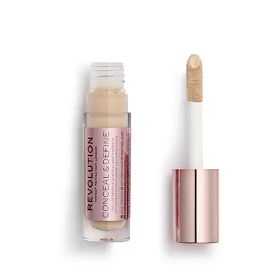 Makeup Revolution Conceal & Define Concealer 4 ml korektor C3.5