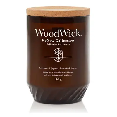 WoodWick ReNew Lavender & Cypress Large Candle 368 g