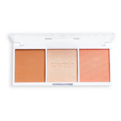 Relove by Revolution Colour Play Contour Trio Palette 6 g paletky Sugar