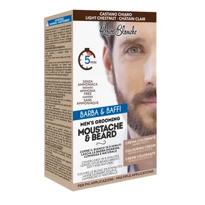 Renée Blanche Men&#039;s Grooming Moustache & Beard barva 5.0 Light Chestnut