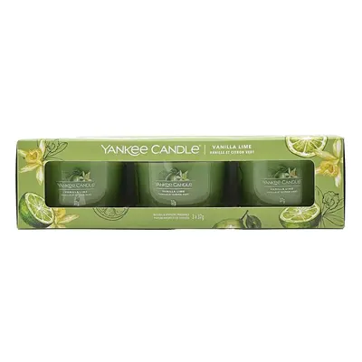 Yankee Candle 3 Pack Filled Votive Vanilla Lime