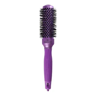 Olivia Garden NanoThermic Thermal Violet Valentine Brush TH034