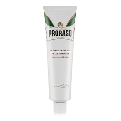 Proraso White Line Sensitive Skin Shaving Soap in a Tube Green Tea 150 ml