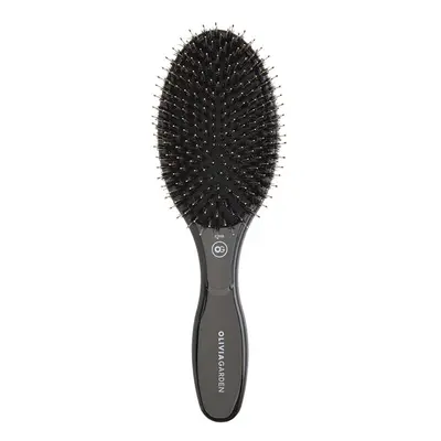 Olivia Garden Expert Care Oval Detangler Boar & Nylon Bristles Black