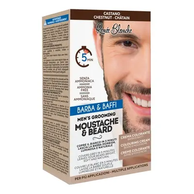 Renée Blanche Men&#039;s Grooming Moustache & Beard barva 4.0 Chestnut