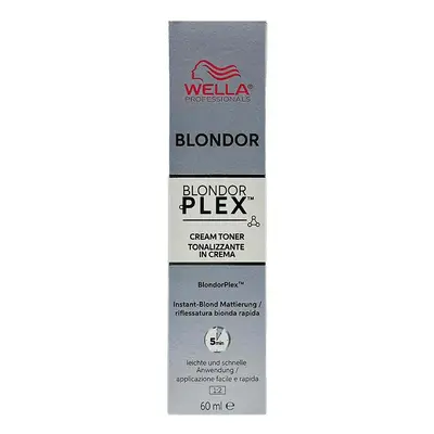 Wella Professionals BlondorPlex Permanent Cream Toner 60 ml demi-permanentní toner 81 Pale Silve