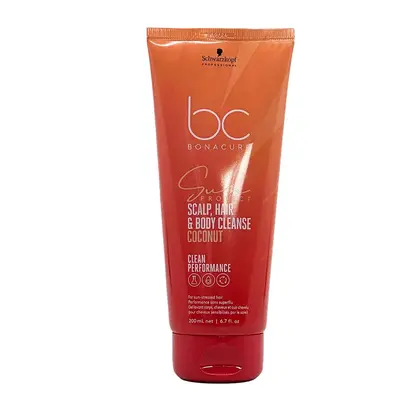 Schwarzkopf Professional BC Bonacure Sun Protect Scalp, Hair And Body Cleanse 200 ml