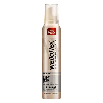 Wella Wellaflex Shiny Hold Ultra Strong Hold Mousse 200 ml