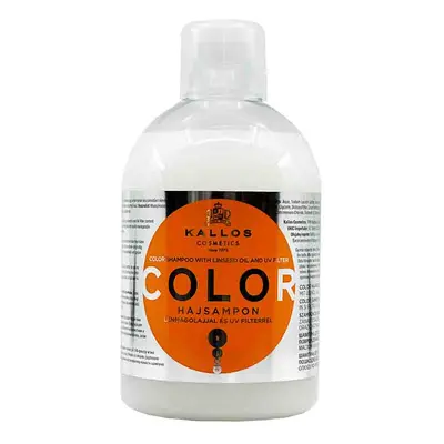 Kallos Kjmn Color Shampoo With Linseed Oil And UV Filter 1000 ml