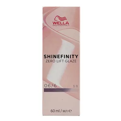 Wella Professionals Shinefinity Zero Lift Glaze 60 ml demi-permanentní barva 06/6 Dark Blonde Vi