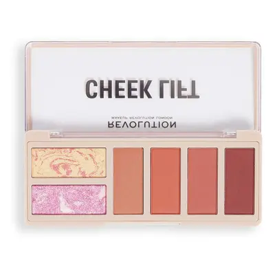 Makeup Revolution Cheek Lift Face Palette Coral Dreaming 6x1,8 g