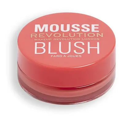 Makeup Revolution Mousse Blush 6 g tvářenka Grapefruit Coral