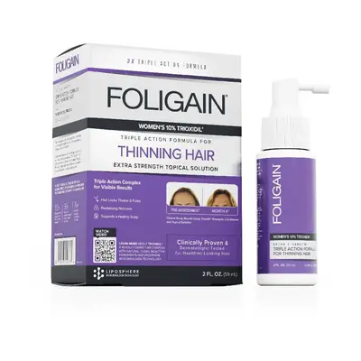 Foligain Triple Action Complete Formula For Thinning Hair For Women 10% Trioxidil 59 ml