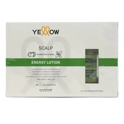 Yellow Scalp Energy Lotion 6 x 13 ml