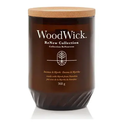 WoodWick ReNew Incense & Myrrh Large Candle 368 g