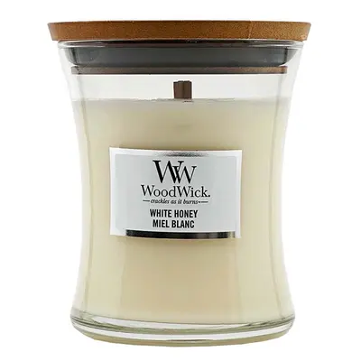 WoodWick Medium Hourglass Candle White Honey 275 g