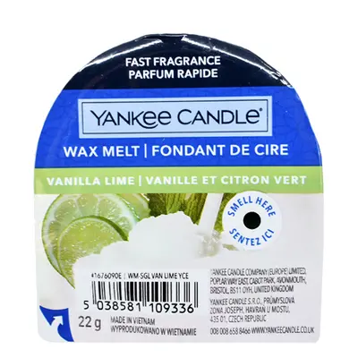 Yankee Candle Wax Melt Vanilla Lime 22 g