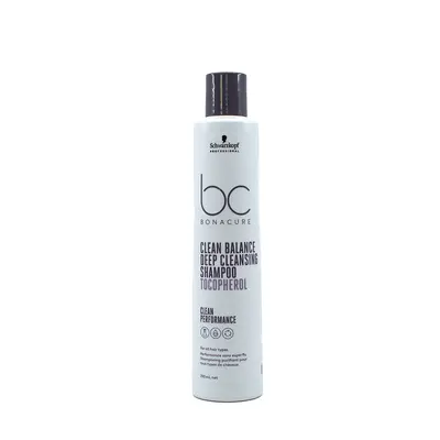 Schwarzkopf Professional BC Bonacure Clean Balance Deep Cleansing Shampoo 250 ml