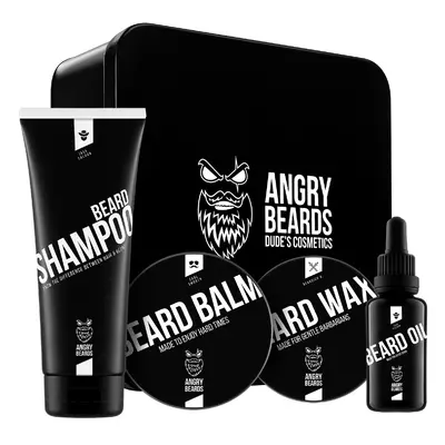 Angry Beards Grooming set Smooth & Saloon 4 ks