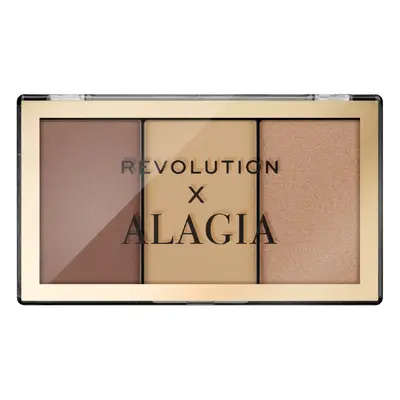 Revolution x Alagia Face Like Alagia Highlight & Bronze Palette