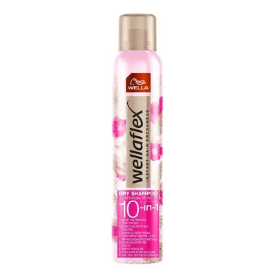 Wella Wellaflex Dry Shampoo 10 in 1 Sensual Rose 180 ml