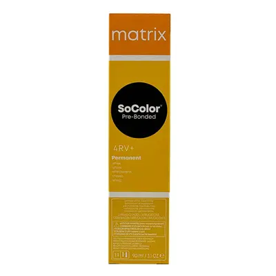 Matrix SoColor Pre-Bonded Reflect Permanent Hair Color 90 ml permanentní barva 5RV+ Light Brown 