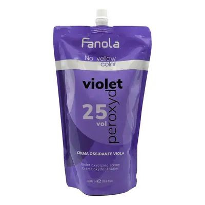 Fanola No Yellow Color Violet Peroxide 1000 ml oxidační krém 25 Vol.