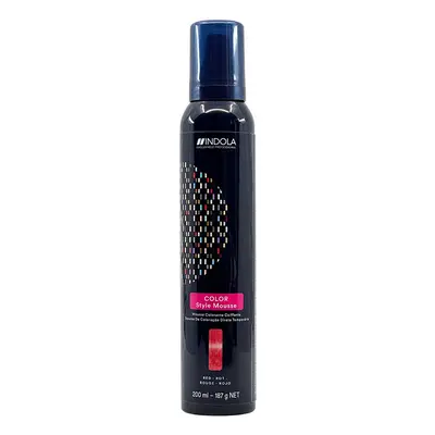 Indola Color Style Mousse 200 ml semi-permanentní barva Red