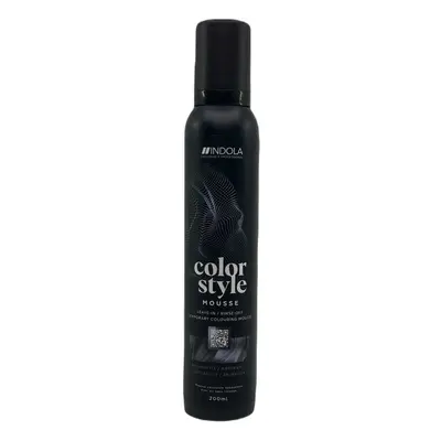 Indola Color Style Mousse 200 ml semi-permanentní barva Anthracite