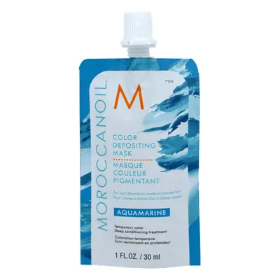 Moroccanoil Color Depositing Mask 30 ml barvící maska AQUAMARINE