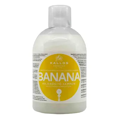 Kallos KJMN Banana Shampoo With Multivitamin Complex 1000 ml