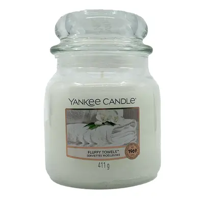 Yankee Candle Fluffy Towels Medium Jar 411 g