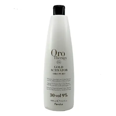 Fanola Oro Therapy Gold Activator Oro Puro 1000 ml vyvíječ 30 Vol. 9%