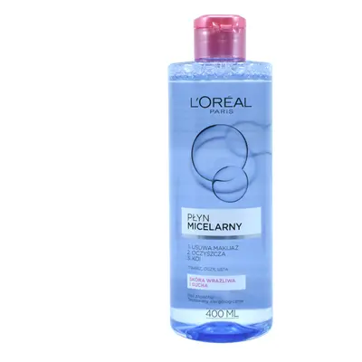 L&#039;Oréal Paris Micellar Water micelární voda pro suchou a citlivou pleť 400 ml