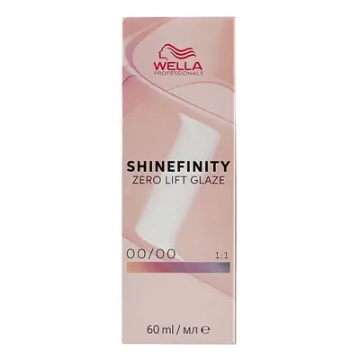 Wella Professionals Shinefinity Zero Lift Glaze 60 ml demi-permanentní barva 00/00 Clear