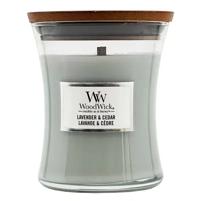 WoodWick Medium Hourglass Candle Lavender & Cedar 275 g