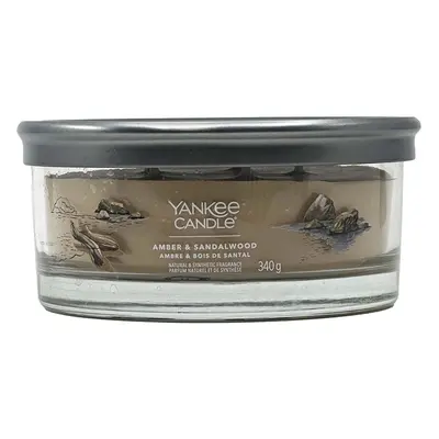 Yankee Candle Signature Multi Wick Tumbler Amber & Sandalwood 340 g