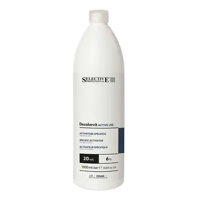 Selective Professional Decolorvit Active Use 1000 ml oxidační krém 20 vol. 6%