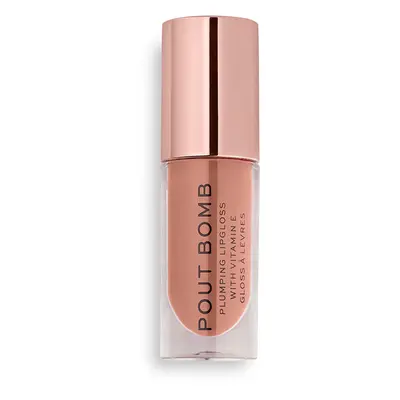 Makeup Revolution Pout Bomb Plumping Gloss 4,6 ml lesk na rty Candy Pink