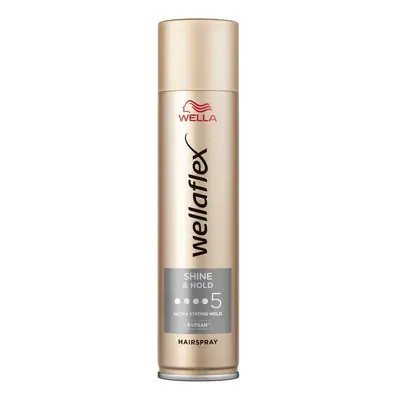 Wella Wellaflex Shine & Hold Ultra Strong Hold Hairspray 400 ml