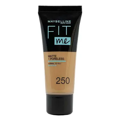 MBL FIT ME MAKE-UP MATTE+PORELESS 30 ML / 250 SUN BEIGE make-up 250 sun beige