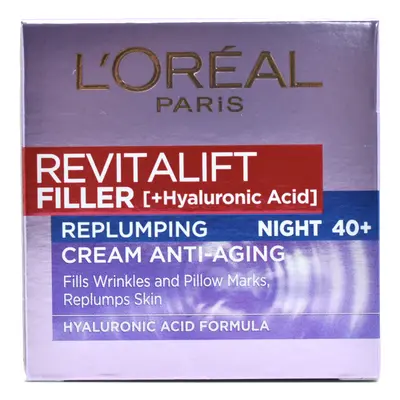 L&#039;Oréal Paris Revitalift Filler HA noční péče 50 ml