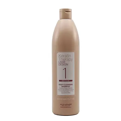 Alfaparf Milano Lisse Design Keratin Therapy Deep Cleansing Shampoo 500 ml