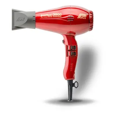 Parlux 3800 Eco Ceramic Ionic Hair Dryer Red 2100 W