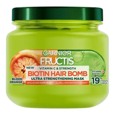 Garnier Fructis Vitamin & Strength Biotin Hair Bomb Ultra Strengthening Mask 320 ml